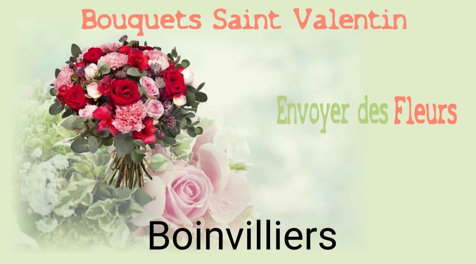 Roses de Saint-Valentin livrées à Boinvilliers